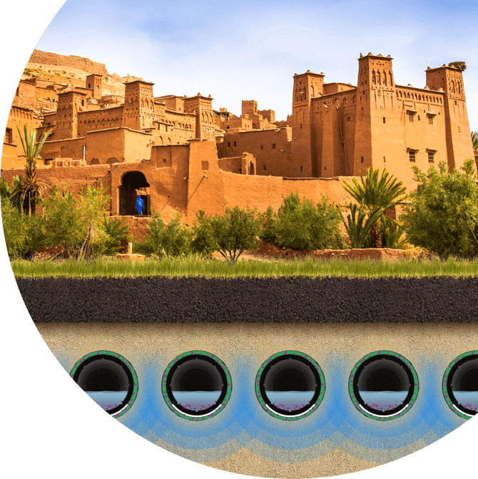 Castel Commercial septic system installation