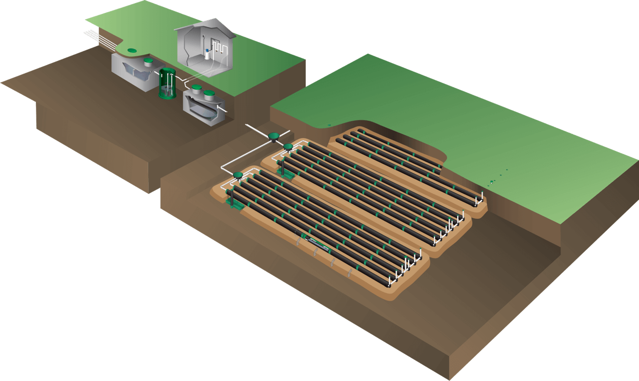 Traitement Tertiaire de déphosphatation et désinfection passive des eaux usées