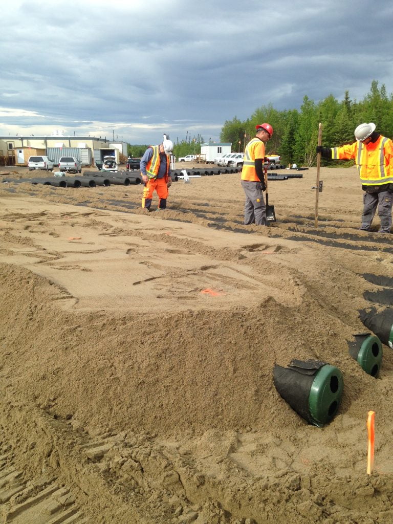 Grand système de traitement des eaux usées pour un camp minier dans le Nord-du-Québec - Étude de cas 2