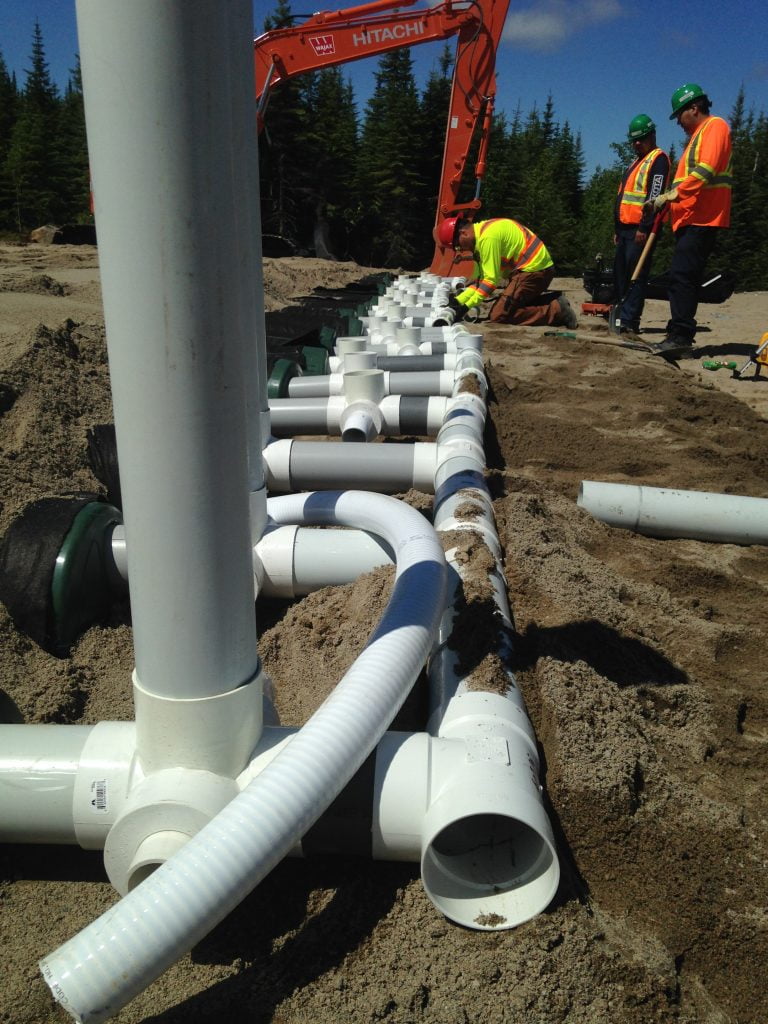 Grand système de traitement des eaux usées pour un camp minier dans le Nord-du-Québec - Étude de cas 4