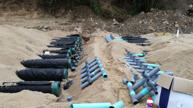 Système de traitement des eaux usées pour un centre de vacances en France - Étude de cas 4